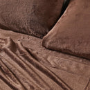 Solid Plush Sheet - Velvet Luxe Collection by Great Bay Home