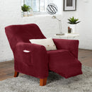 Velvet Stretch Slipcover - Gale Collection by Great Bay Home