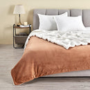 Velvet Plush Sherpa Luxury Bed Blanket - Kinsley Collection by Great Bay Home