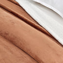 Velvet Plush Sherpa Luxury Bed Blanket - Kinsley Collection by Great Bay Home