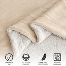 Velvet Plush Sherpa Luxury Bed Blanket - Kinsley Collection by Great Bay Home