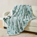 Velvet Plush Sherpa Luxury Bed Blanket - Kinsley Collection by Great Bay Home