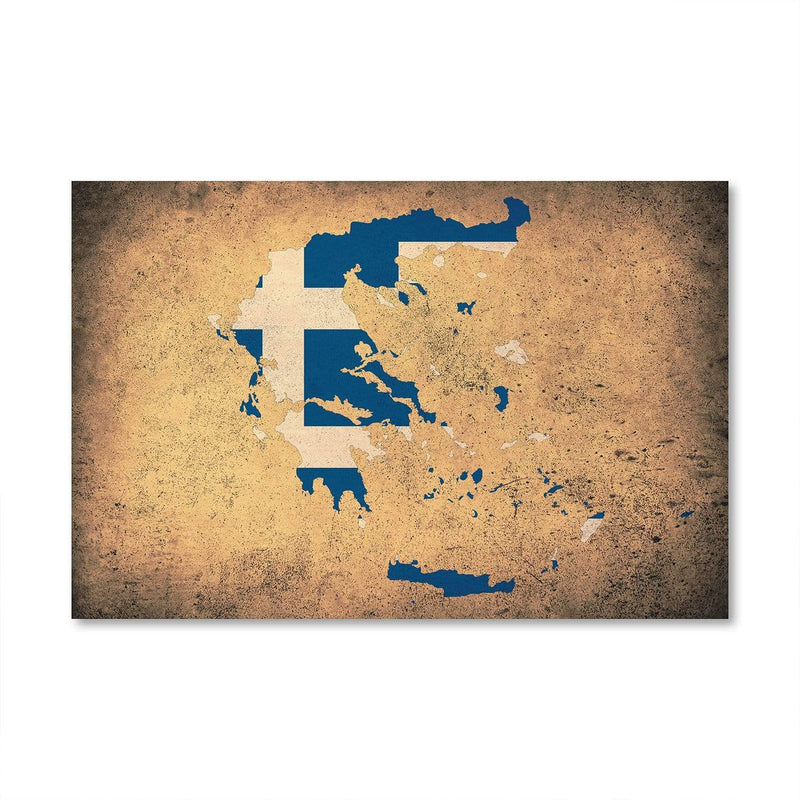 Greece Canvas