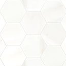 MSI Greecian White 8" Hexagon Polished