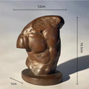 GobekUsa Greek Nude Human Figure Sculpture Handicraft, Room Decor Figurine