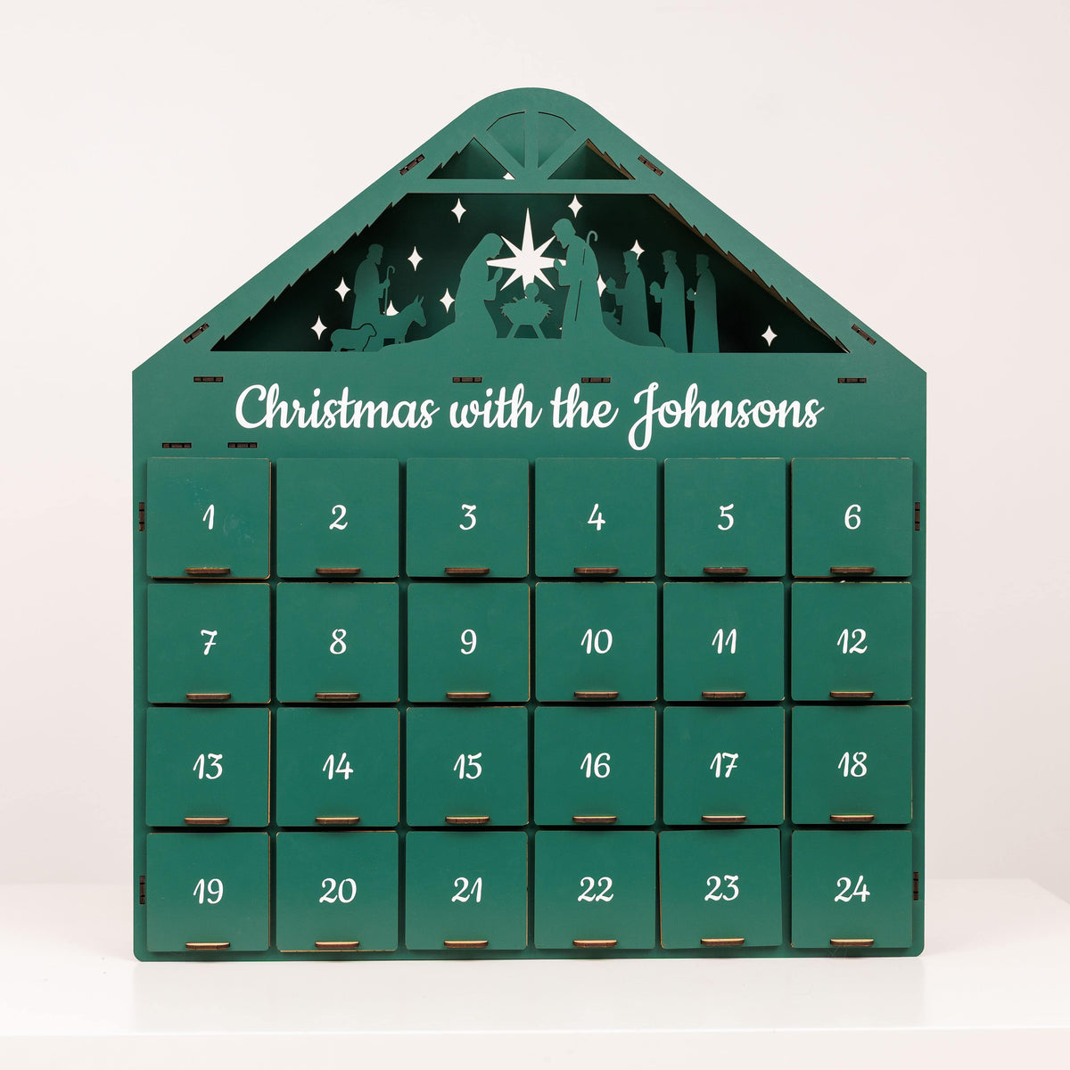 Christmas Advent Calendar - Green, photo 10 of 12