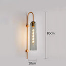 GobekUsa Green Glass Nordic Pendant Light E27 Suspension Fixture for Living and Bedroom