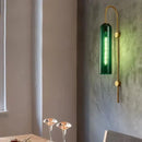 GobekUsa Green Glass Nordic Pendant Light E27 Suspension Fixture for Living and Bedroom