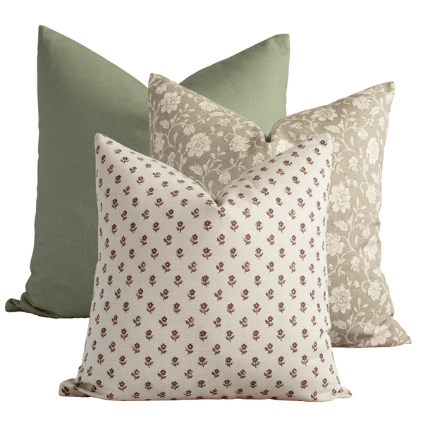 Montrose Pillow Combination | Set of Three Pillow Covers