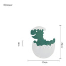 GobekUsa Dino Egg LED Kids Wall Lamp: Cute Cartoon Bedside Light for Nursery Bedroom