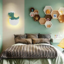 GobekUsa Dino Egg LED Kids Wall Lamp: Cute Cartoon Bedside Light for Nursery Bedroom