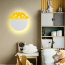 GobekUsa Dino Egg LED Kids Wall Lamp: Cute Cartoon Bedside Light for Nursery Bedroom