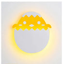 GobekUsa Dino Egg LED Kids Wall Lamp: Cute Cartoon Bedside Light for Nursery Bedroom