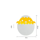 GobekUsa Dino Egg LED Kids Wall Lamp: Cute Cartoon Bedside Light for Nursery Bedroom