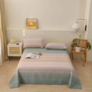 GobekUsa Cartoon Printed Cotton Bedspread | Queen King | Durable Coarse Cloth | All Seasons