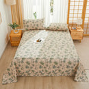GobekUsa Cartoon Printed Cotton Bedspread | Queen King | Durable Coarse Cloth | All Seasons