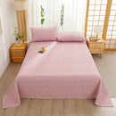 GobekUsa Cartoon Printed Cotton Bedspread | Queen King | Durable Coarse Cloth | All Seasons