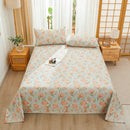 GobekUsa Cartoon Printed Cotton Bedspread | Queen King | Durable Coarse Cloth | All Seasons