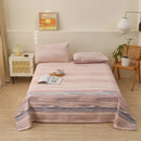 GobekUsa Cartoon Printed Cotton Bedspread | Queen King | Durable Coarse Cloth | All Seasons
