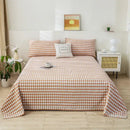 GobekUsa Cartoon Printed Cotton Bedspread | Queen King | Durable Coarse Cloth | All Seasons
