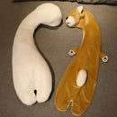 GobekUsa Cartoon Animal Side Sleeping Body Pillow - Soft, Fluffy, Lovely Throw Pillow