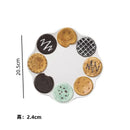 Green & beige creative biscuit ceramic tableware set dining room mug by Decorbites