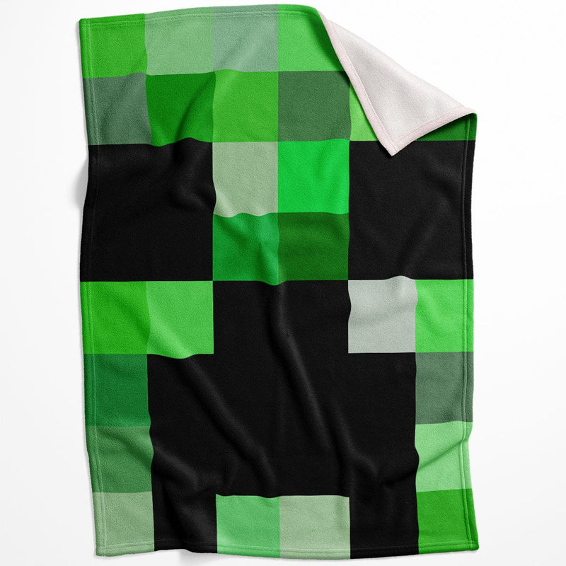 Green Block Blanket