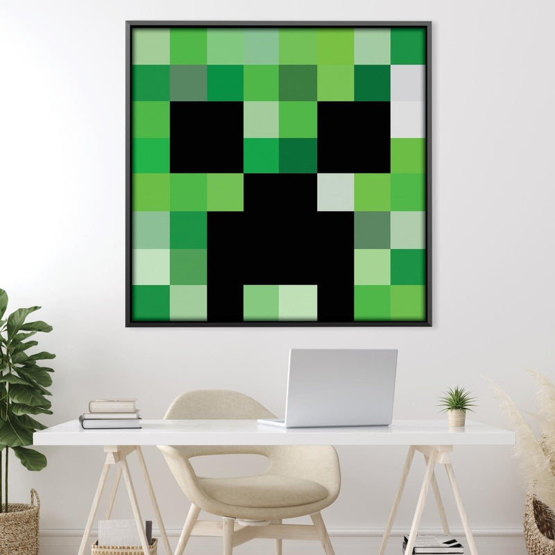 Green Block Canvas