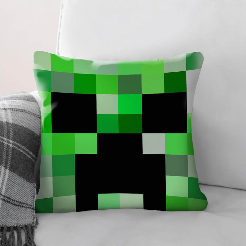 Green Block Cushion