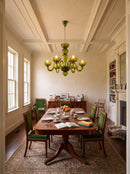 Green Ares Murano Glass Chandelier