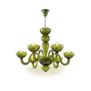 Green Ares Murano Glass Chandelier