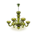 Green Ares Murano Glass Chandelier