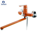 GobekUsa Green Spray Painted Brass Bath Shower Faucet