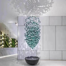 GobekUsa Green Crystal Stone Chandelier for Modern Spaces