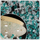 GobekUsa Green Crystal Stone Chandelier for Modern Spaces