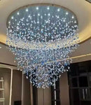 GobekUsa Green Crystal Stone Chandelier for Modern Spaces