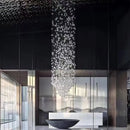 GobekUsa Green Crystal Stone Chandelier for Modern Spaces