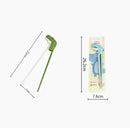 Green dino chopsticks kids training set for dining room by Decorbites