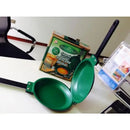Green double sided pancake frying pan kitchen omelet maker by Decorbites