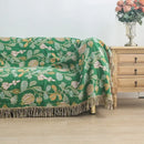 GobekUsa Cotton Tassel Sofa Blanket - All-Season Multifunctional Leisure Blanket