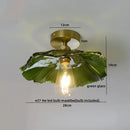 GobekUsa Glass Copper Nordic Ceiling Lamp for Living Room & Balcony.