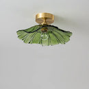 GobekUsa Glass Copper Nordic Ceiling Lamp for Living Room & Balcony.