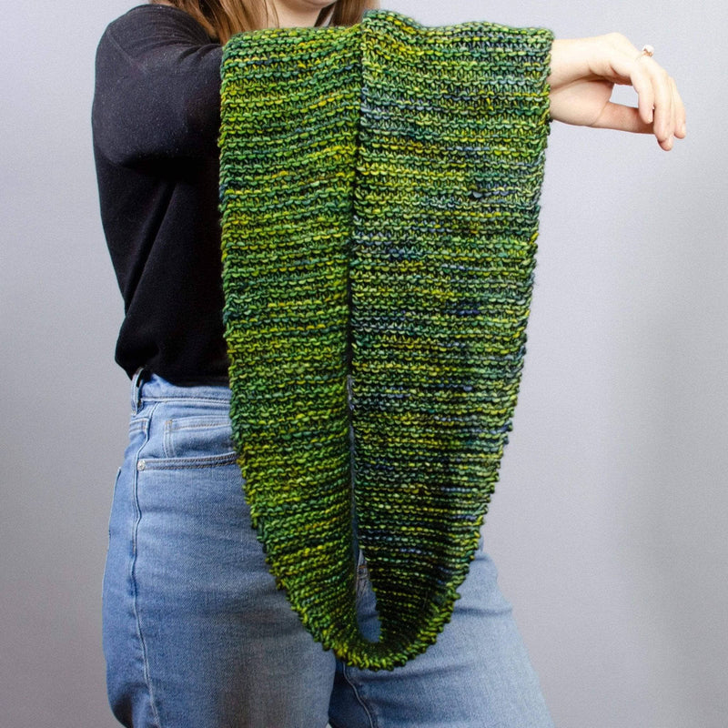 Green Goddess Infinity Scarf Knit Kit