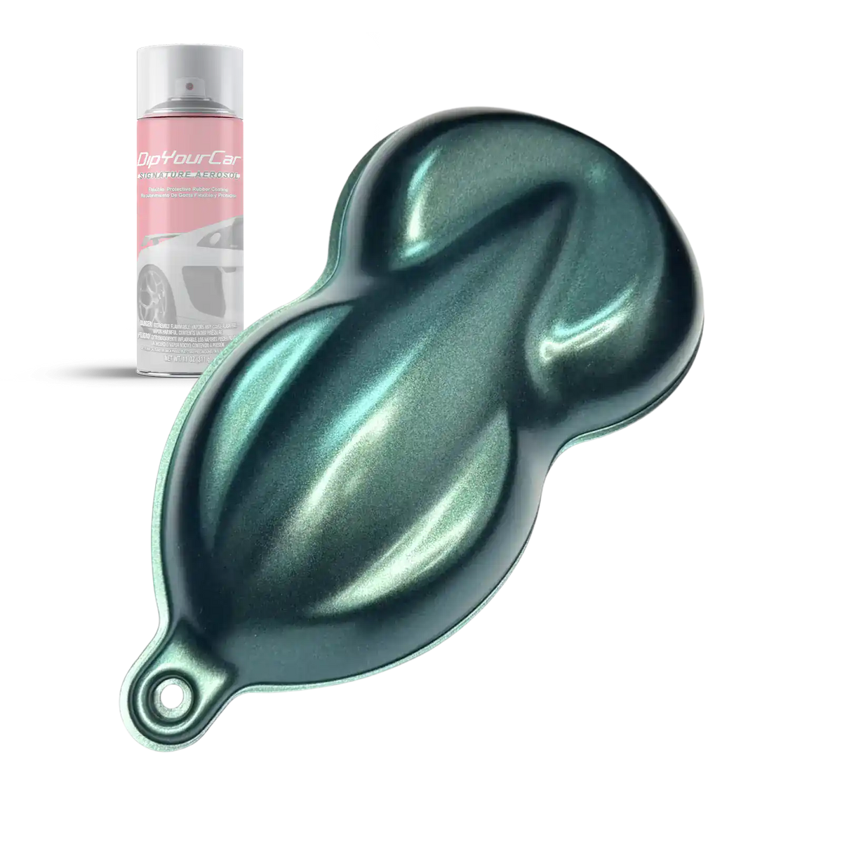Green Interference TopCoat Aerosol