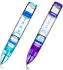 Green leaf liquid hourglass pen office and bedroom decompression decor by Decorbites