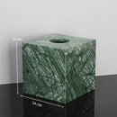 GobekUsa Green Marble Bathroom Set: Dispenser, Dish, Holder, Tissue Box & Accessories
