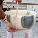 Natural Onyx Vessel Bathroom Sink Beige Greenstone Handmade