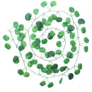 Green silk artificial ivy hanging garland garden decor by Decorbites