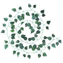 Green silk artificial ivy hanging garland garden decor by Decorbites