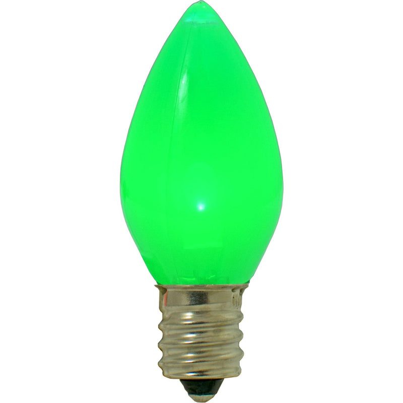 Green Solid LED Light Bulbs